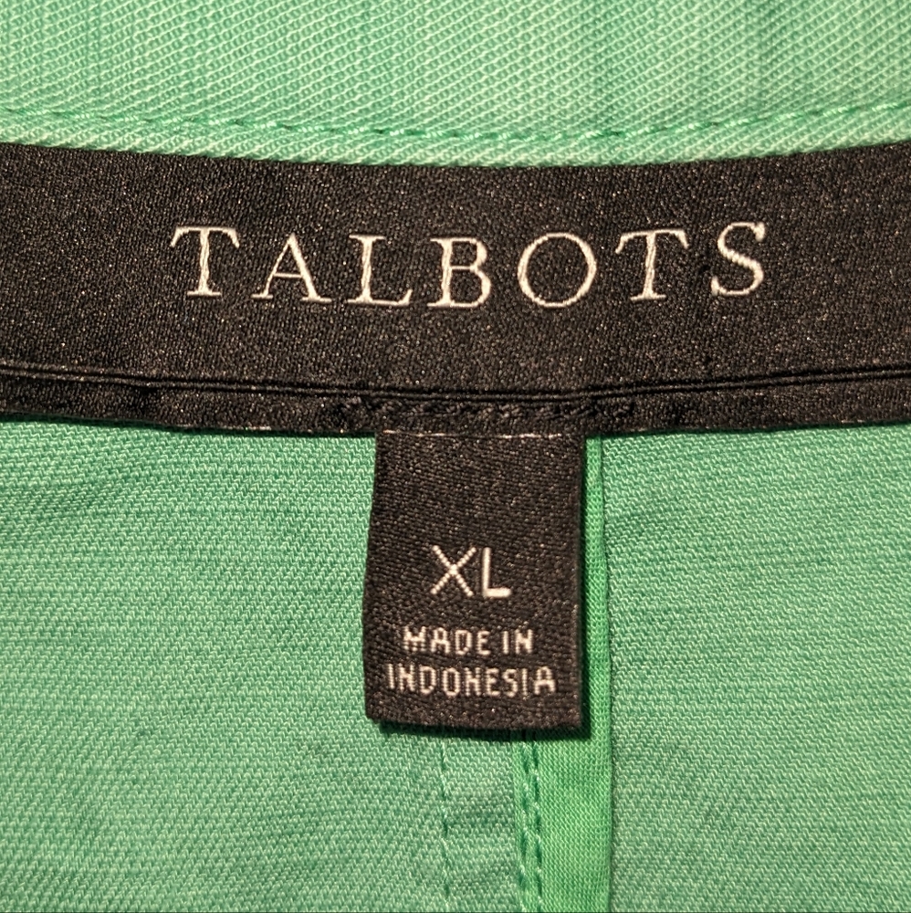 Talbots Green Utility Jacket - Picture 7 of 10